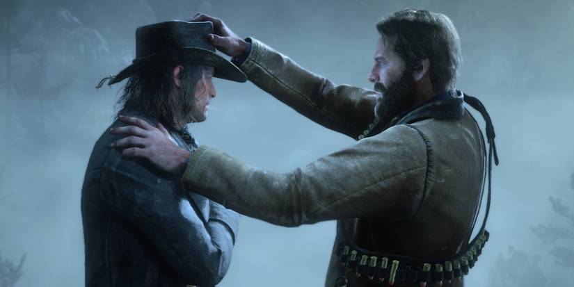 arthur morgan john marston goodbye red dead redemption 2