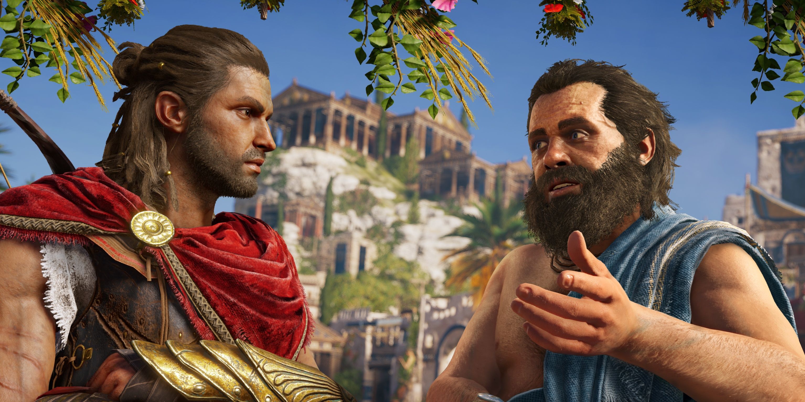 assassins creed socrates and alexios Cropped