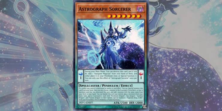 Yu-Gi-Oh! Card Astrograph Sorcerer 