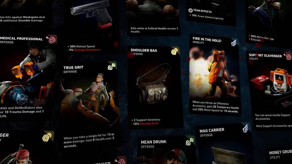 back 4 blood how to get cards