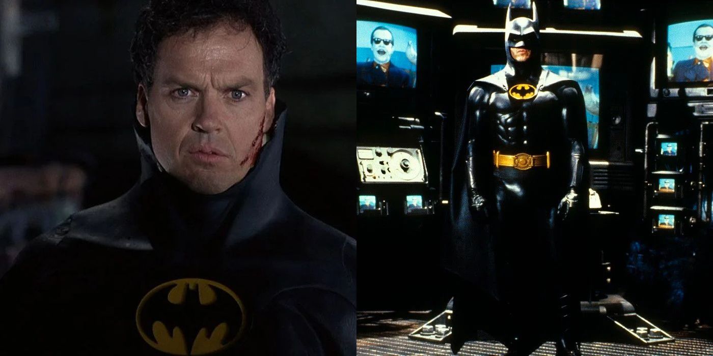 Michael Keaton in Tim Burton's Batman films