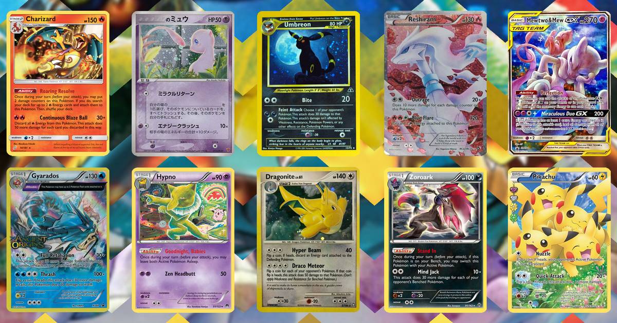 The Best Pokemon Card Artwork The Best Pokemon Card Artwork