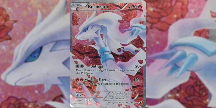 Reshiram Full Art (Legendary Treasures: Radiant Collection)