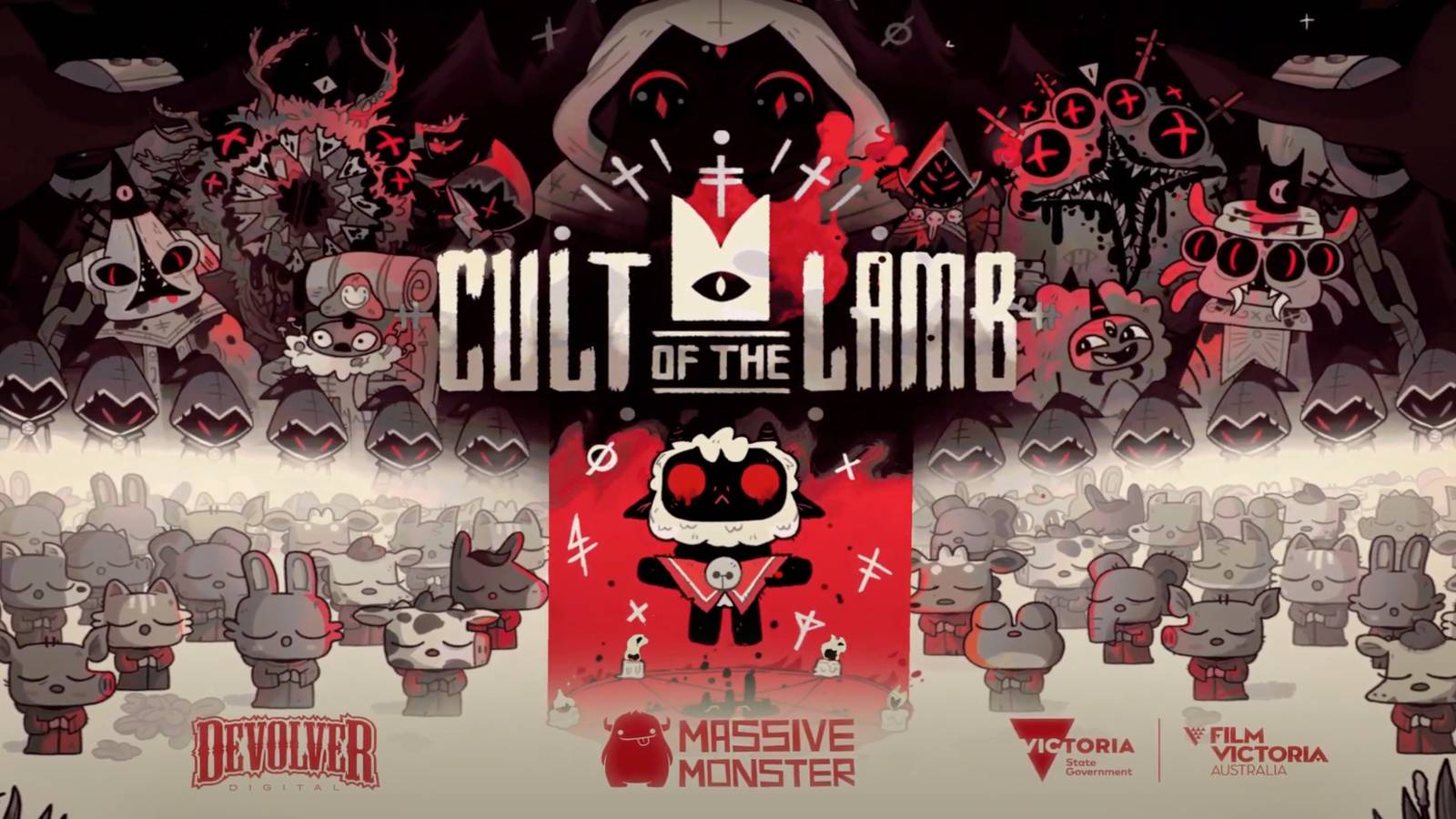 bizarre game cult of the lamb announced at gamescom opening night live