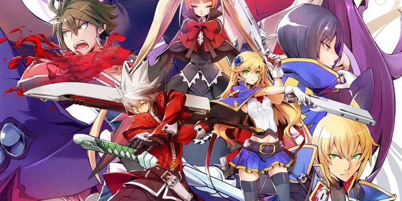 blazblue central fiction cover artwork visual novel