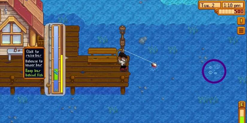 Bubbles in the ocean in SDV