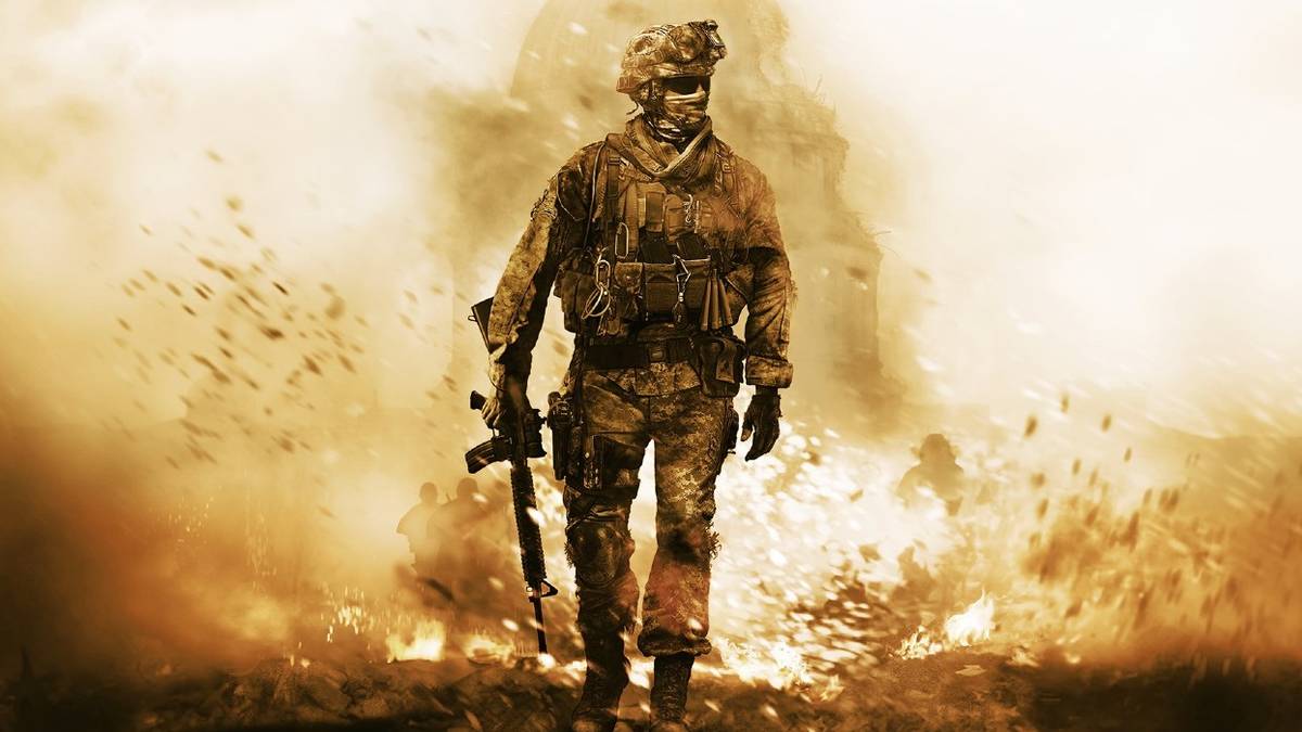 call of duty modern warfare soldier explosion