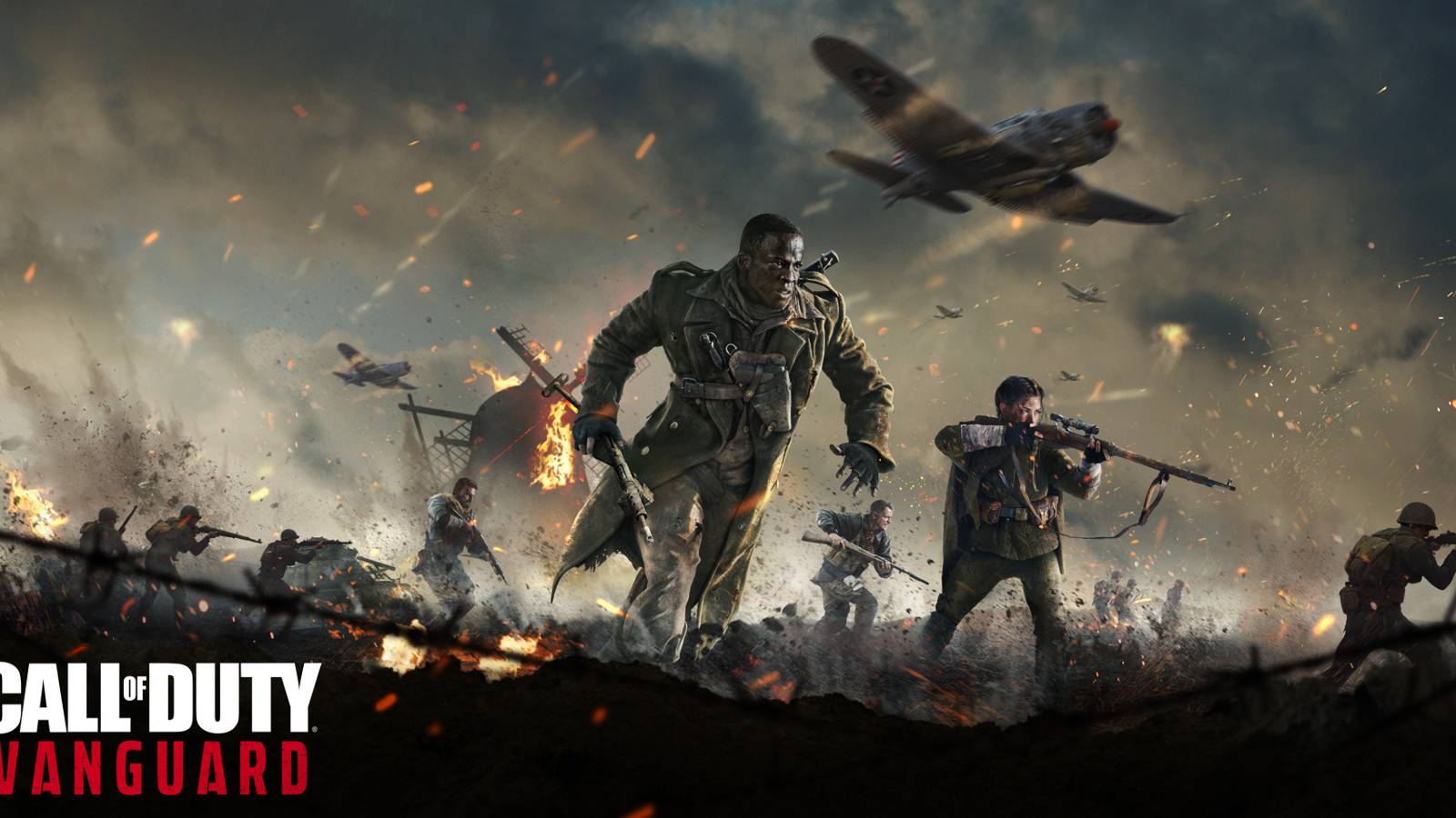 call of duty vanguard keyart ww2