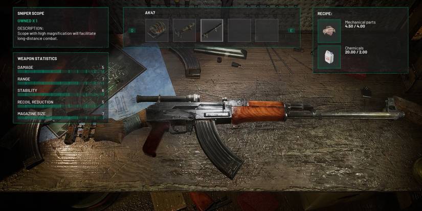 chernobylite assault rifle upgrade