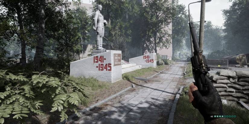 chernobylite statue