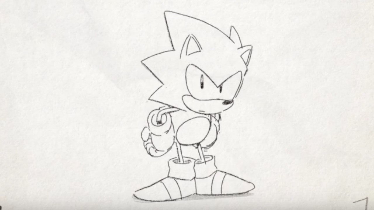 Classic Sonic Mania Trailer Sketch