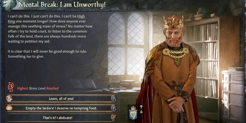 crusader kings 3 level 1 mental break event