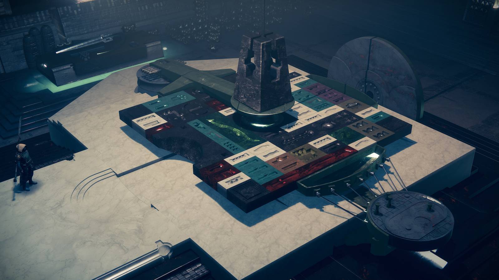 destiny 2 weapon crafting table alter area witch queen showcase