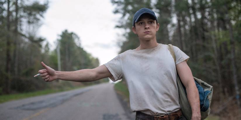 Tom Holland in The Devil All the Time