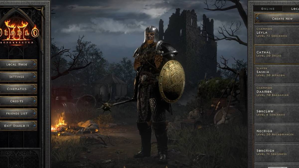 diablo 2 resurrected multiplayer lobbies