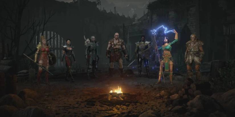 Diablo 2 Resurrected Selecting The Sorceress