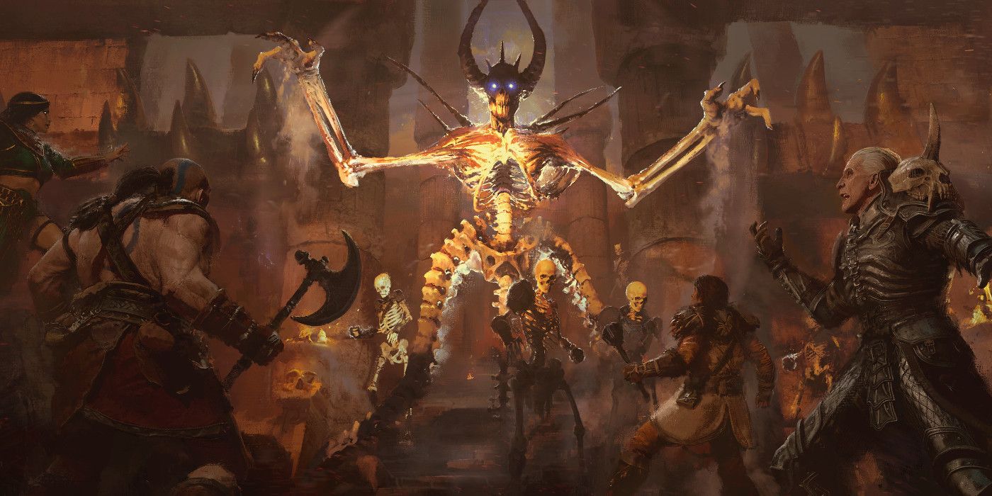 diablo 2 resurrected skeleton