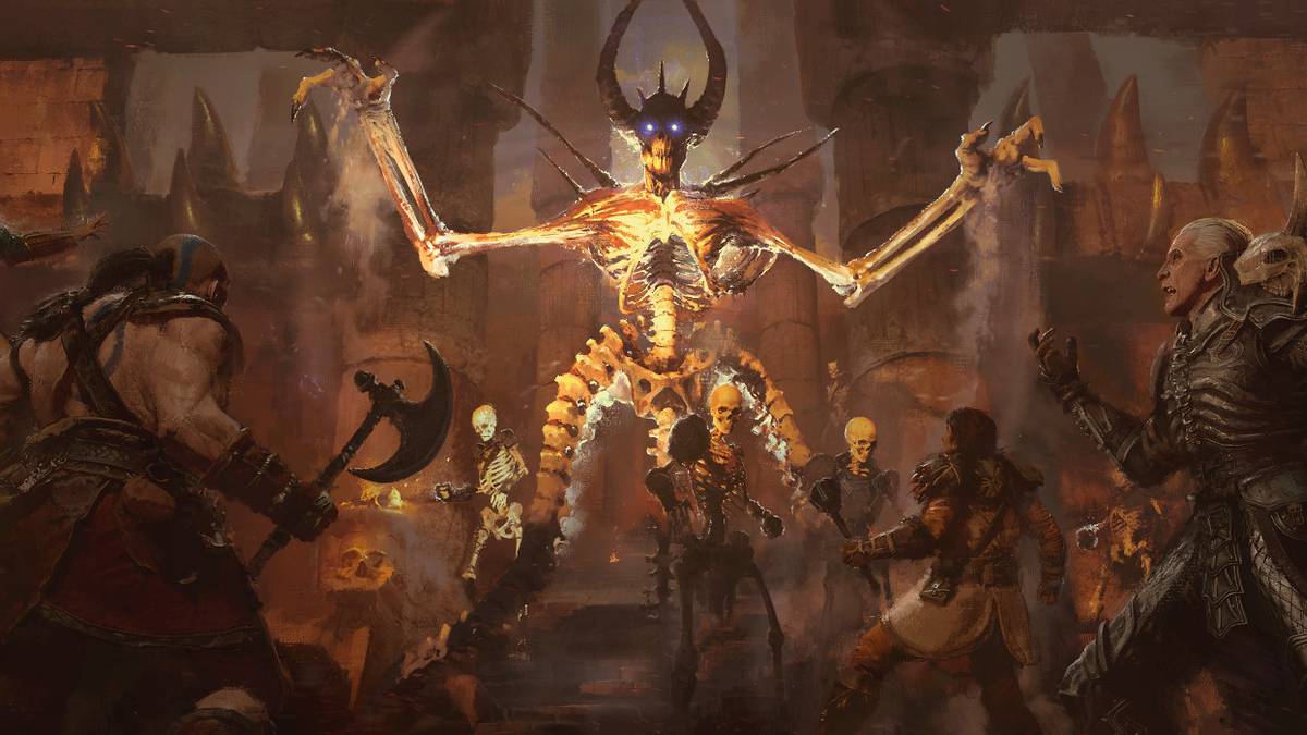 diablo 2 resurrected skeleton