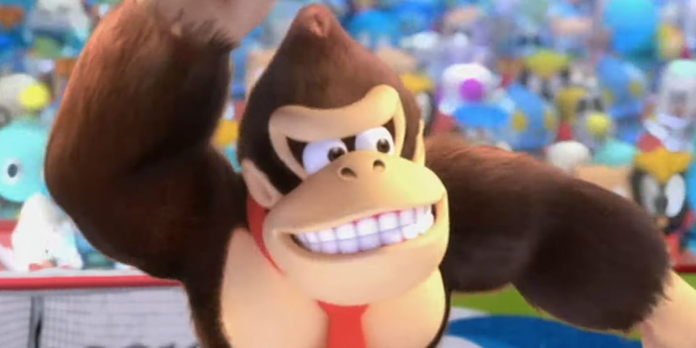 Donkey Kong Smiling Excitedly