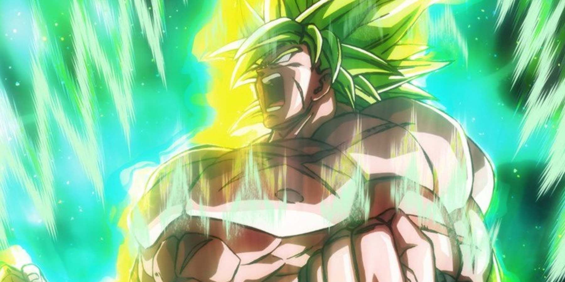 dragon ball super broly movie, Broly powering up