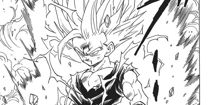dragon ball super saiyan transformation manga gohan