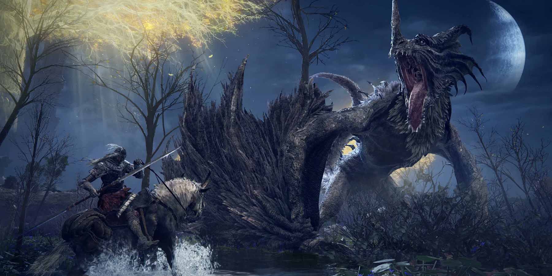 elden ring dragon открытый мир подробности gamescom 2021 fromsoftware