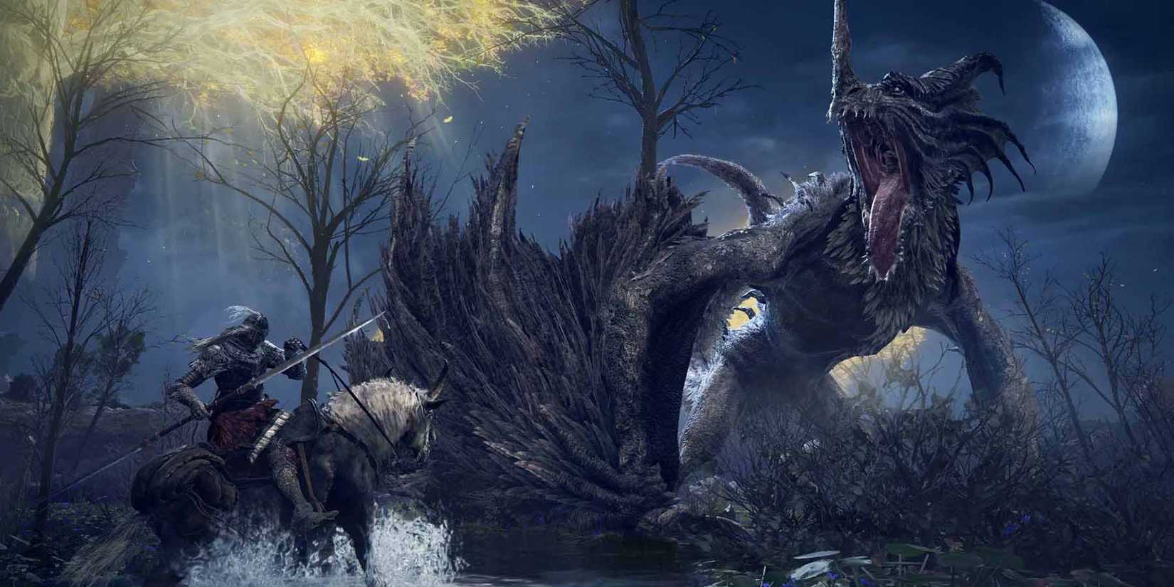 Alden Ring Dragon Open World Description From Gamescom 2021 Software