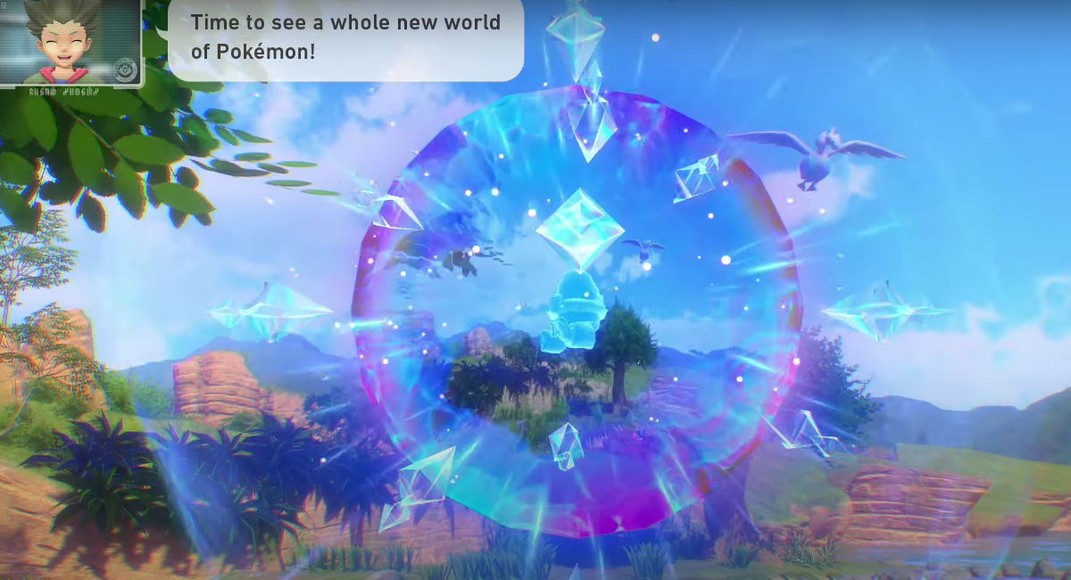 The neo-one vehicle in the middle of its shrinking transformation.