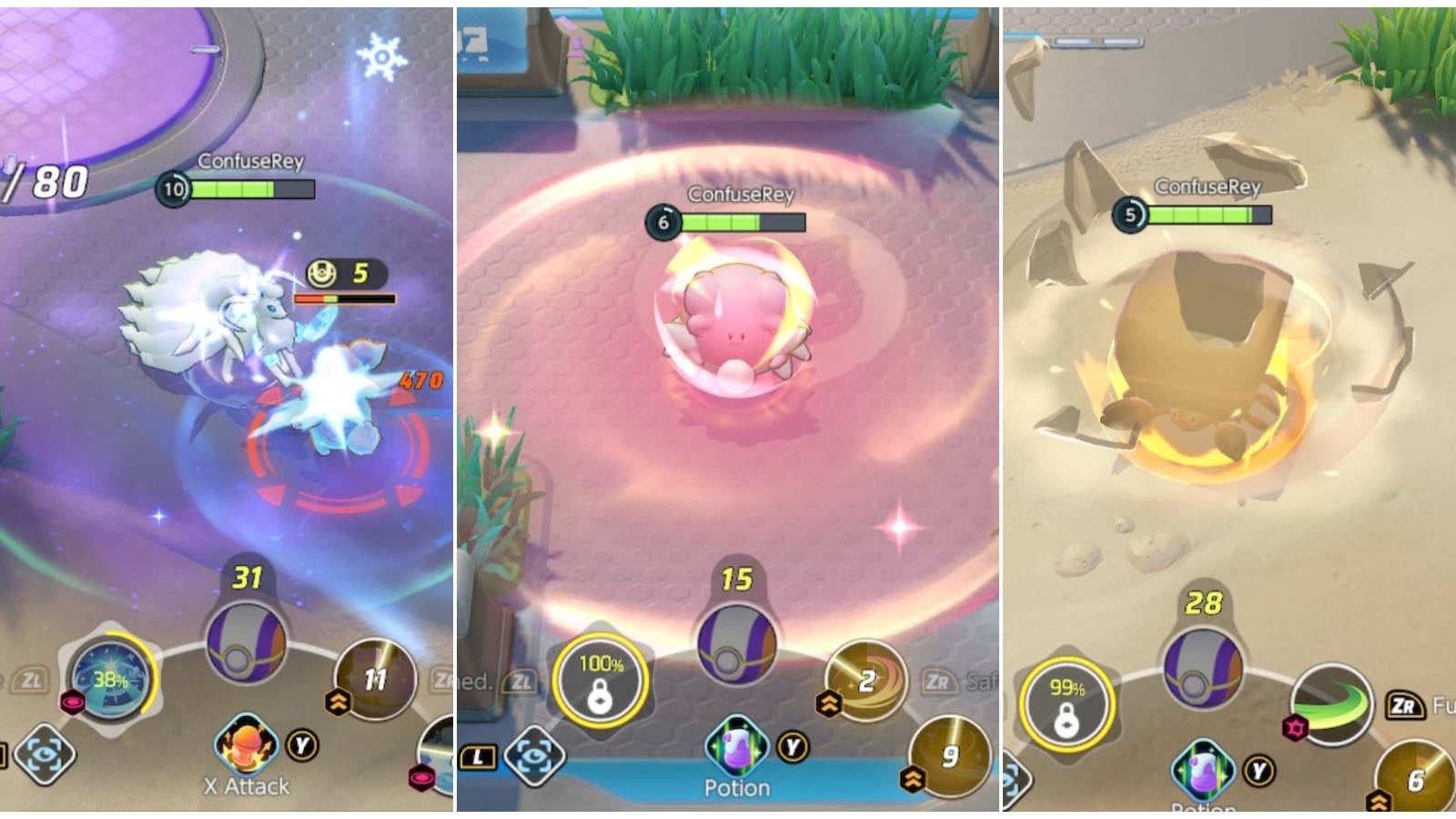 feature image pokemon unite best buff moves guide blissey helping hand alolan nintetales aurora veil and crustle shell smash