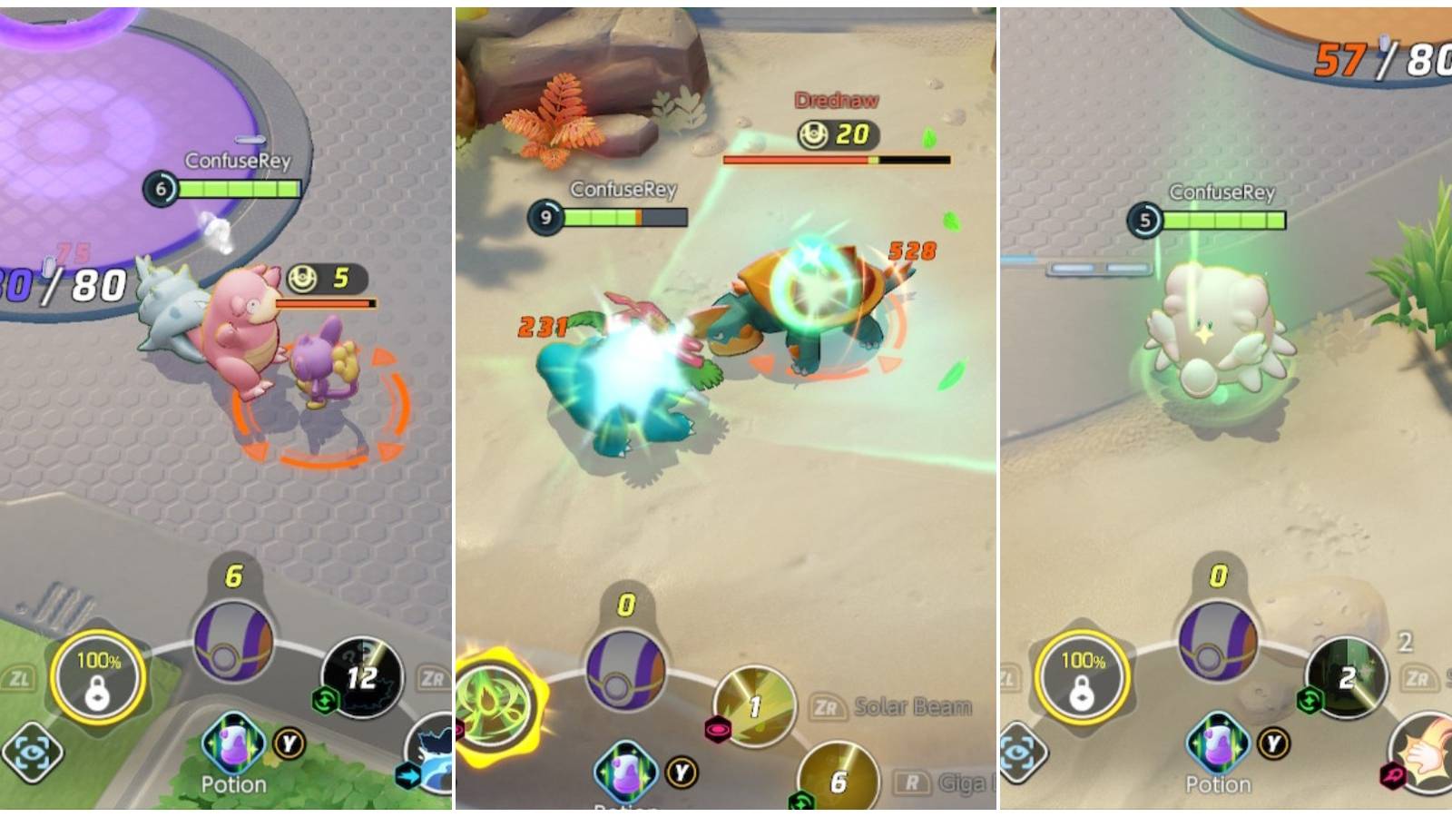 feature image pokemon unite best recovery moves guide venusaur giga drain slowbro amnesia and blissey soft-boiled