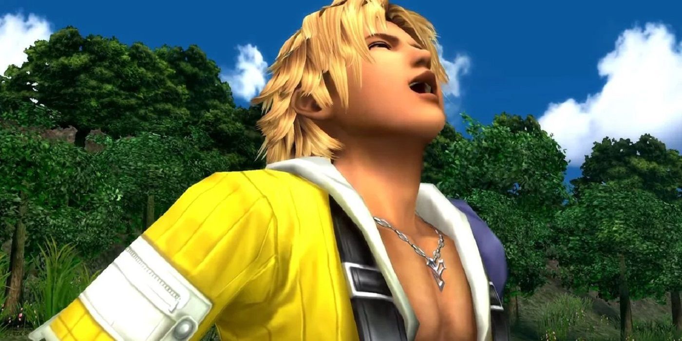 final fantasy 10 tidus laugh