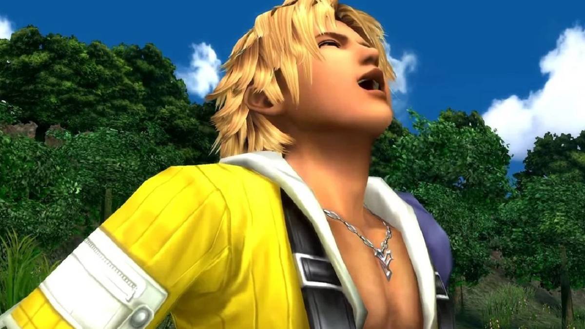 final fantasy 10 tidus laugh