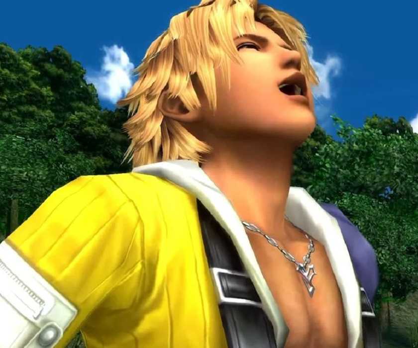 final fantasy 10 tidus laugh