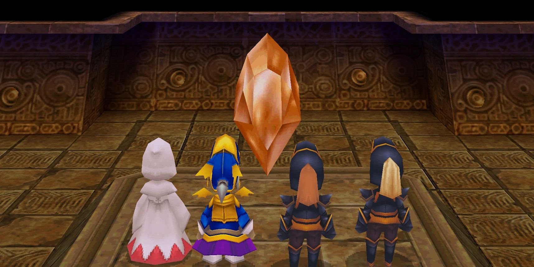 Кристалл земли в DS-версии Final Fantasy 3.