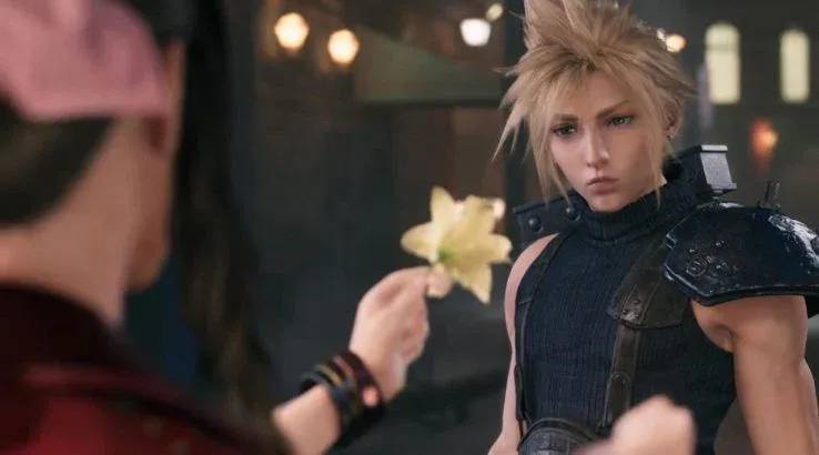 final-fantasy-7-remake-cloud-gets-flower-738x410