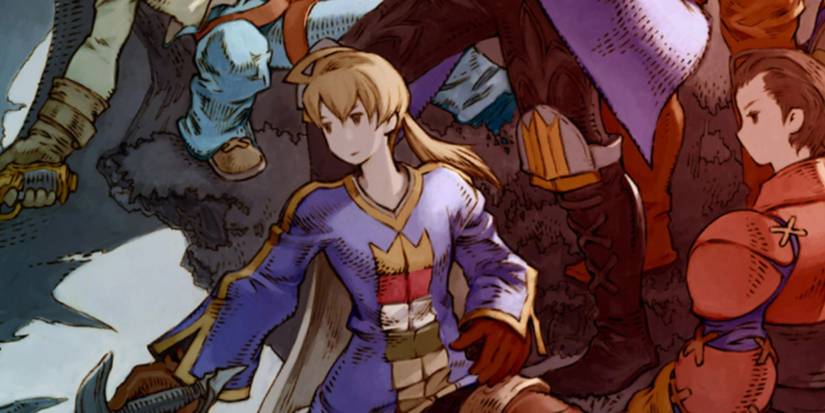 Final Fantasy Tactics rams hand drawn