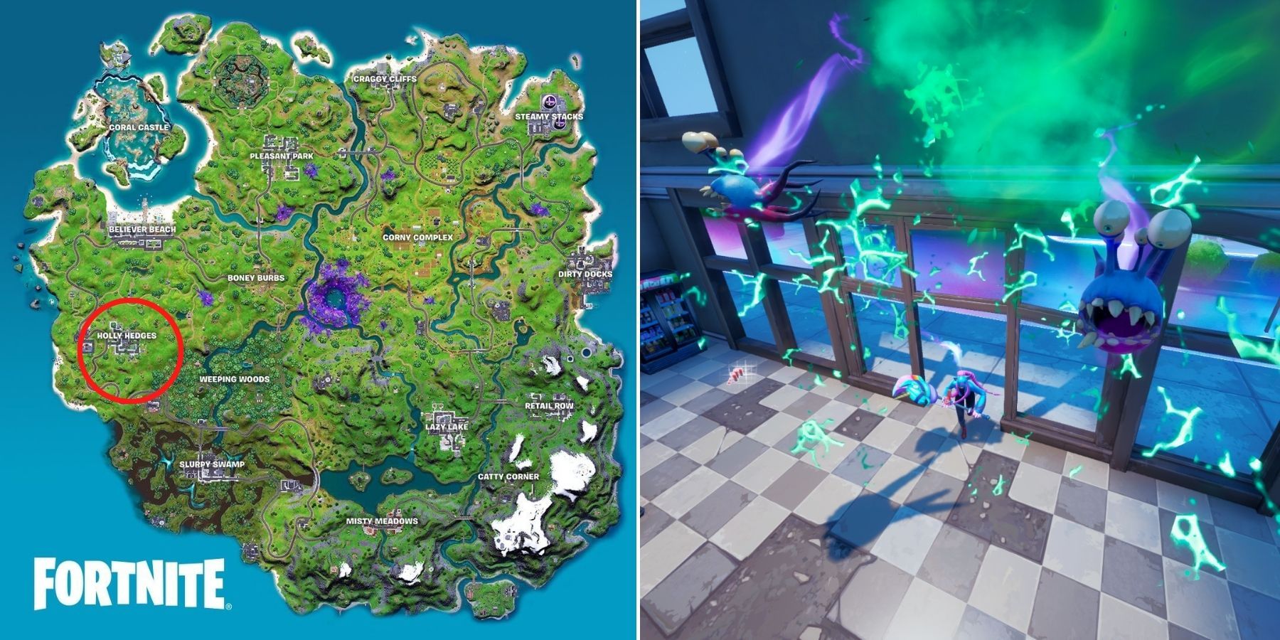 fortnite alien parasite location