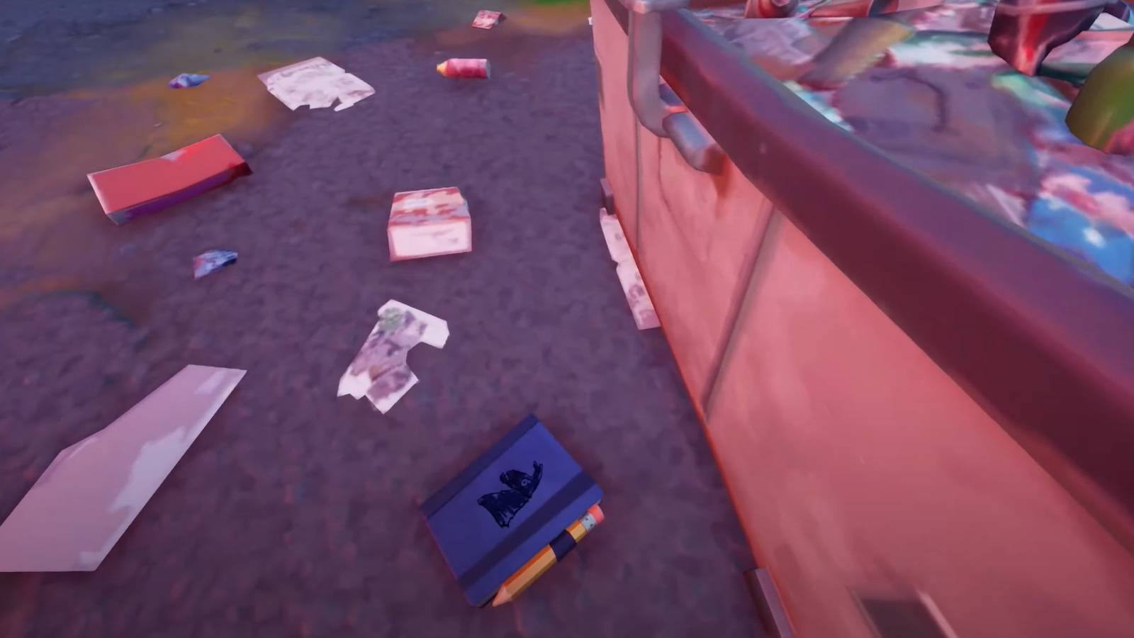 fortnite books on explosives locations