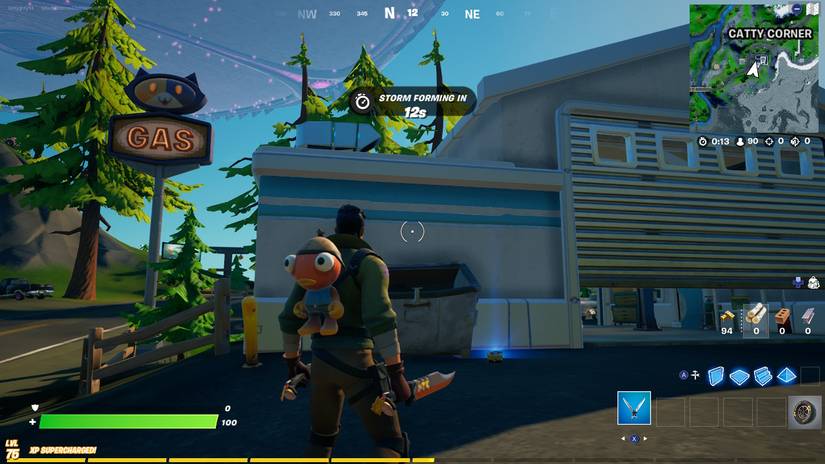 fortnite catty corner cat food location