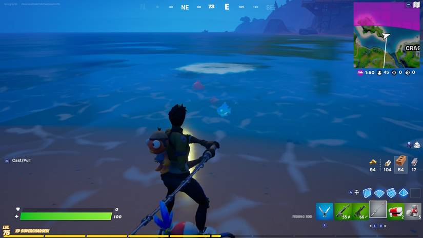 fortnite fishing hole island