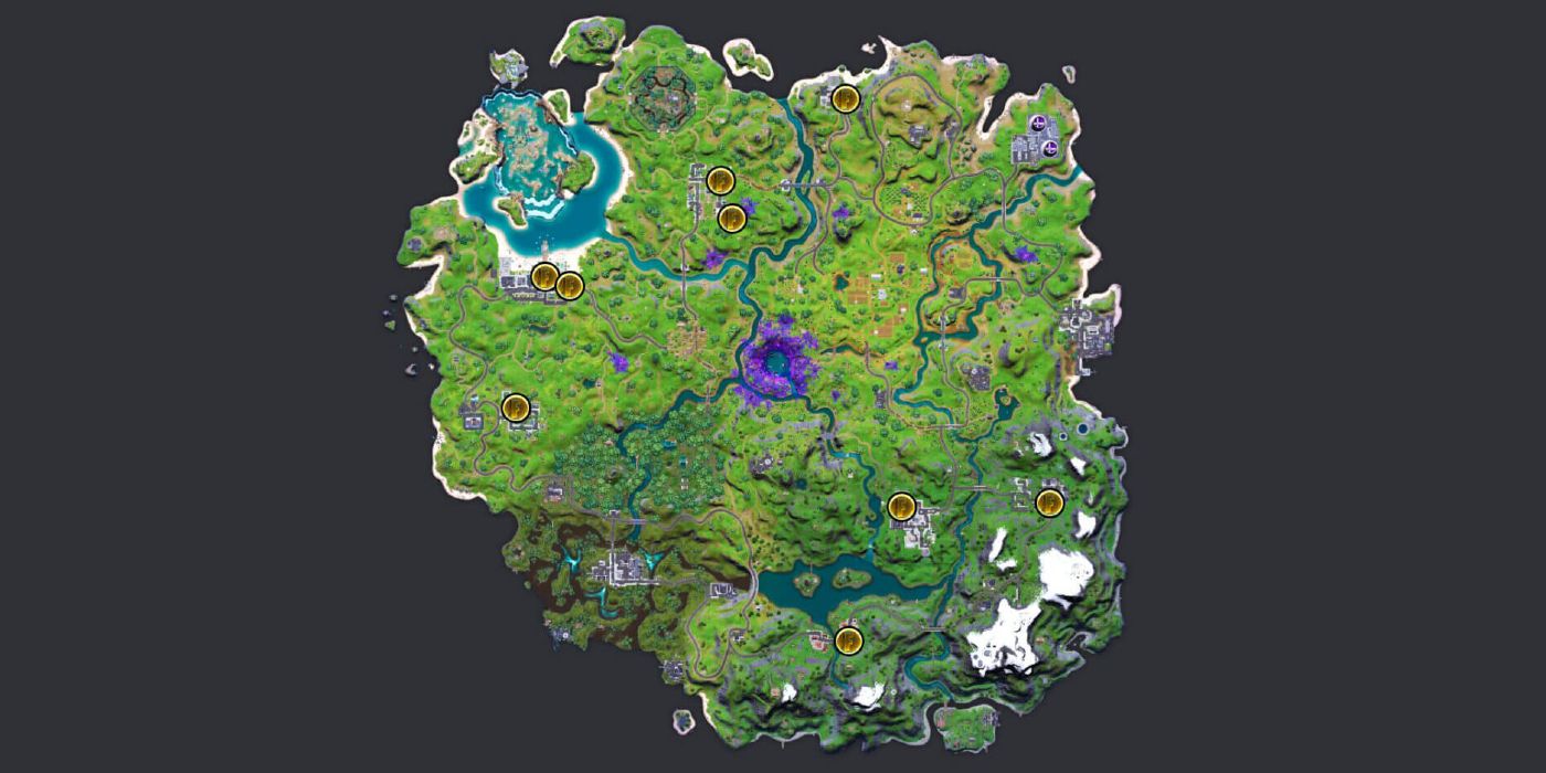 fortnite free guy place coins quest challenge map guide