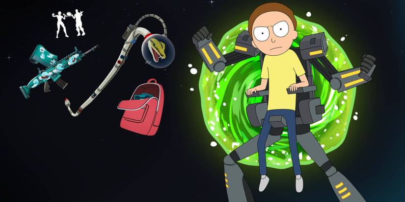 fortnite mecha morty skin