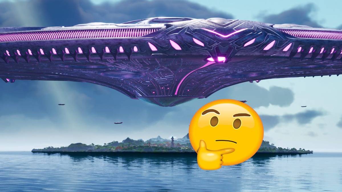 fortnite mothership ufo
