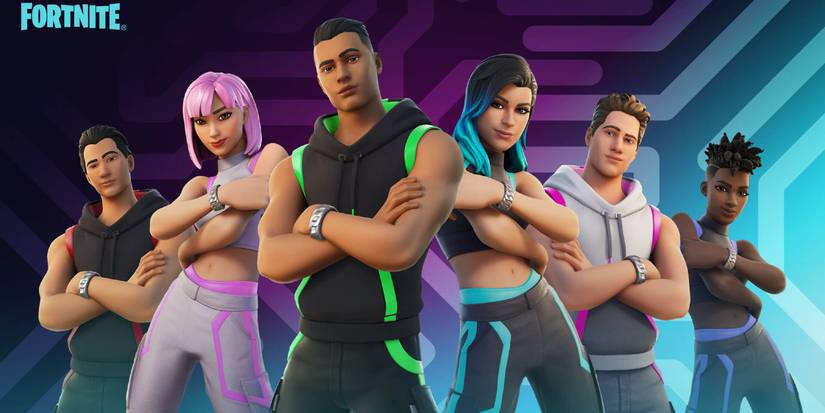 fortnite press play set skin cosmetic