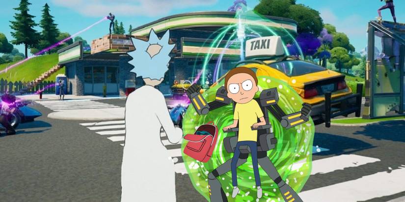 fortnite rick and morty mecha morty skin