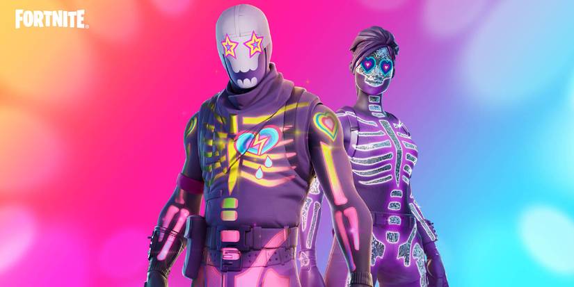 fortnite rift tour skins party trooper sparkle skull