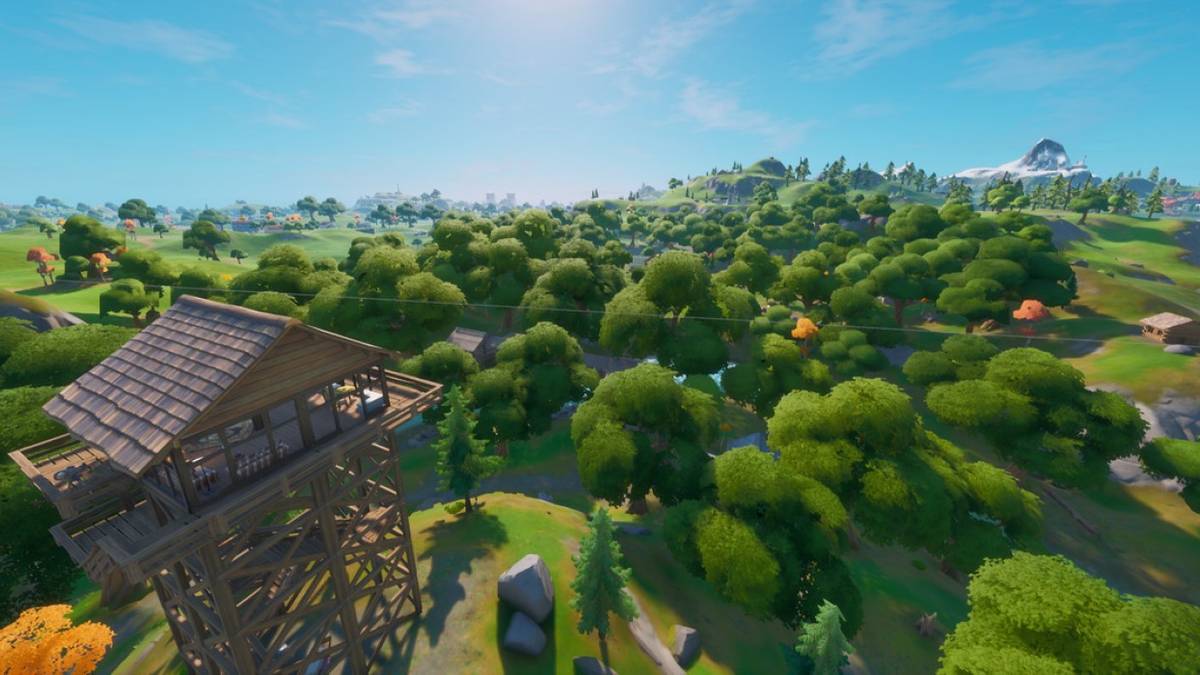 Fortnite Rift Tour Weeping Woods