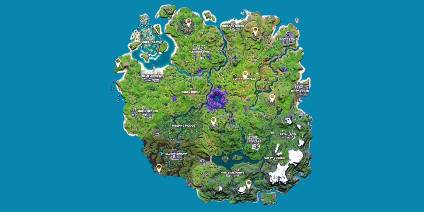 fortnite satlellite locations map guide