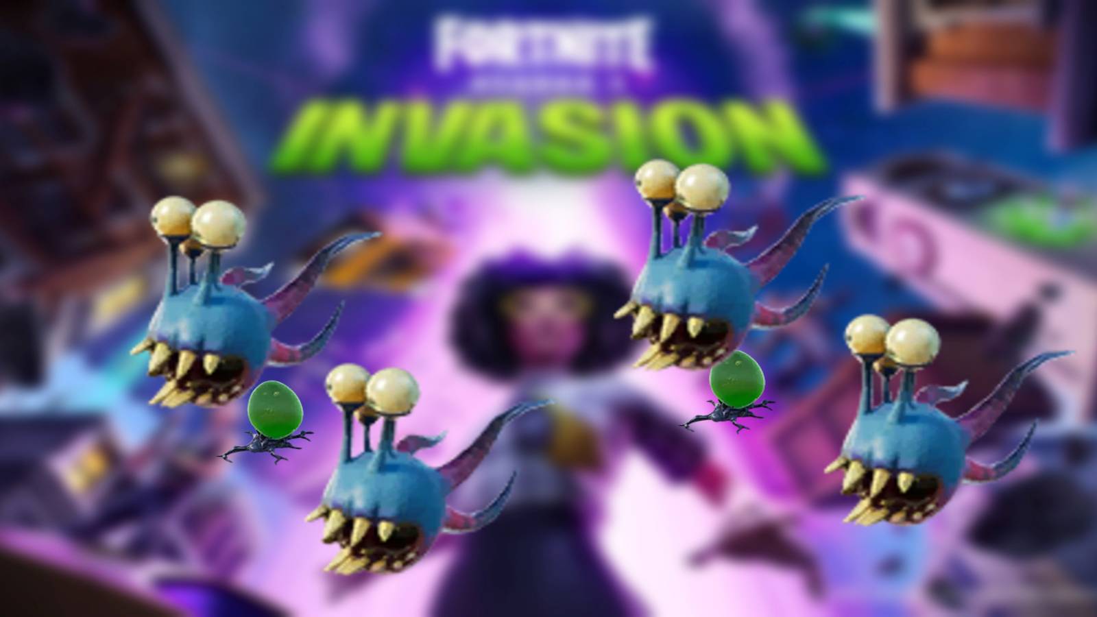 fortnite season 7 alien parasites