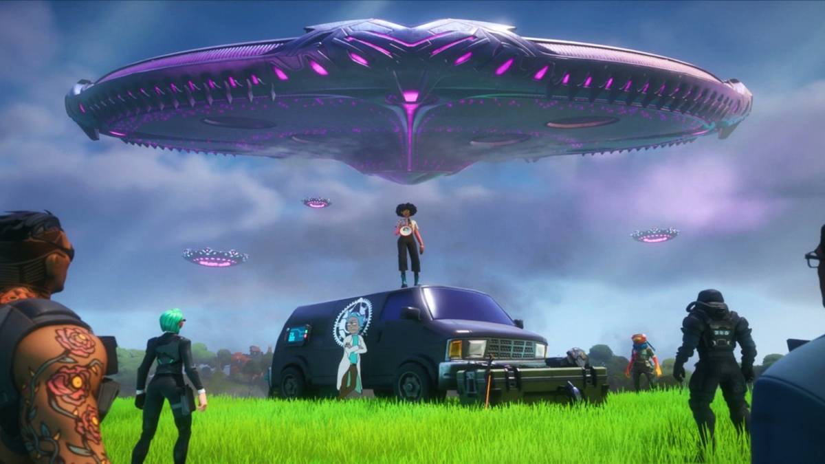 fortnite season 7 characters ufo mothership